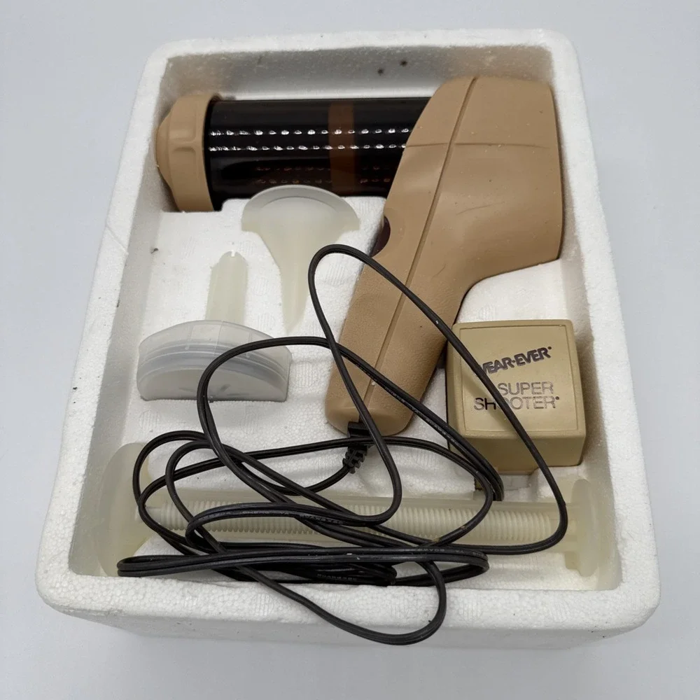 Wear-Ever 70123 Super Shooter Electric Cookie Press Complete Tested Vintage